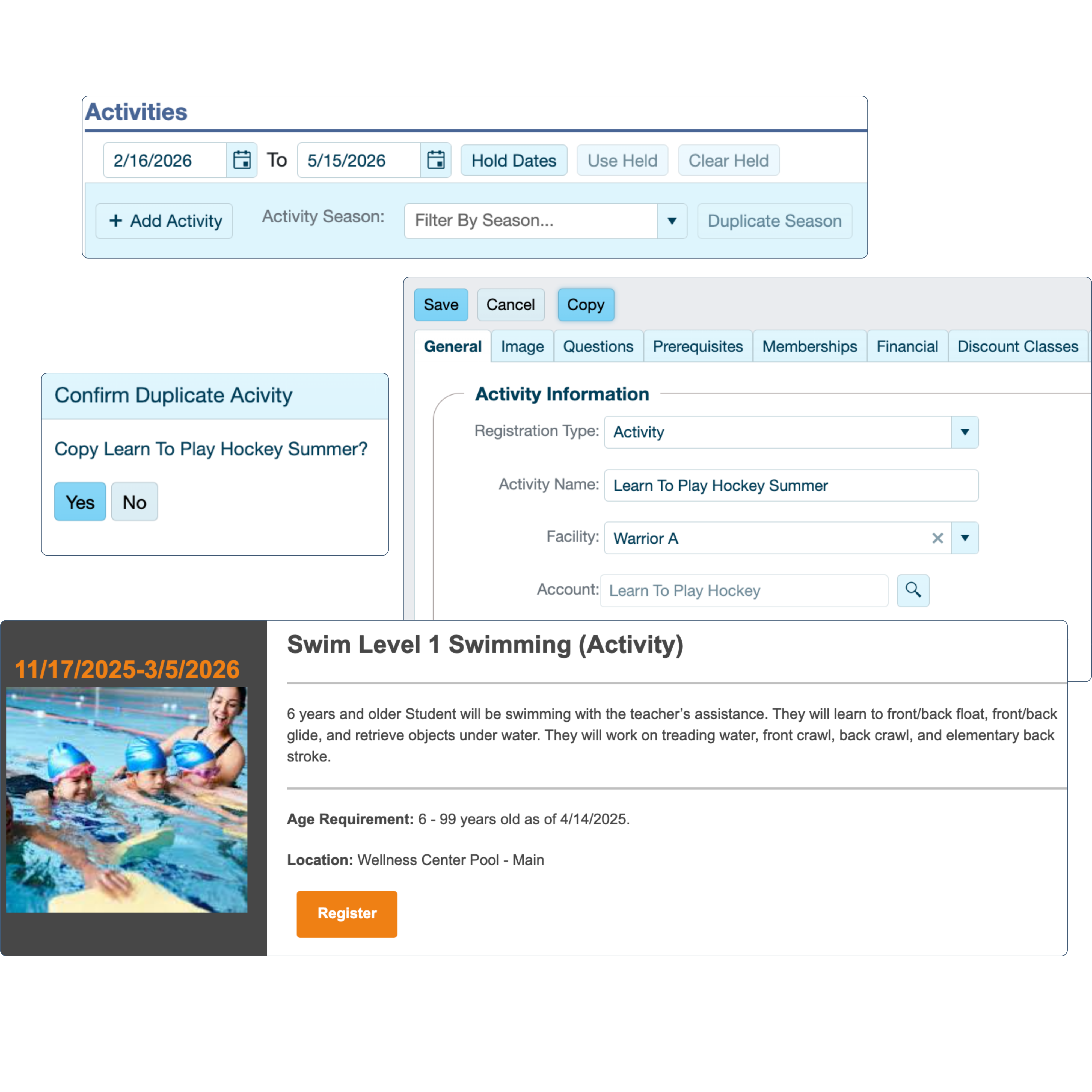 Sports & Recreation Software Solutions
