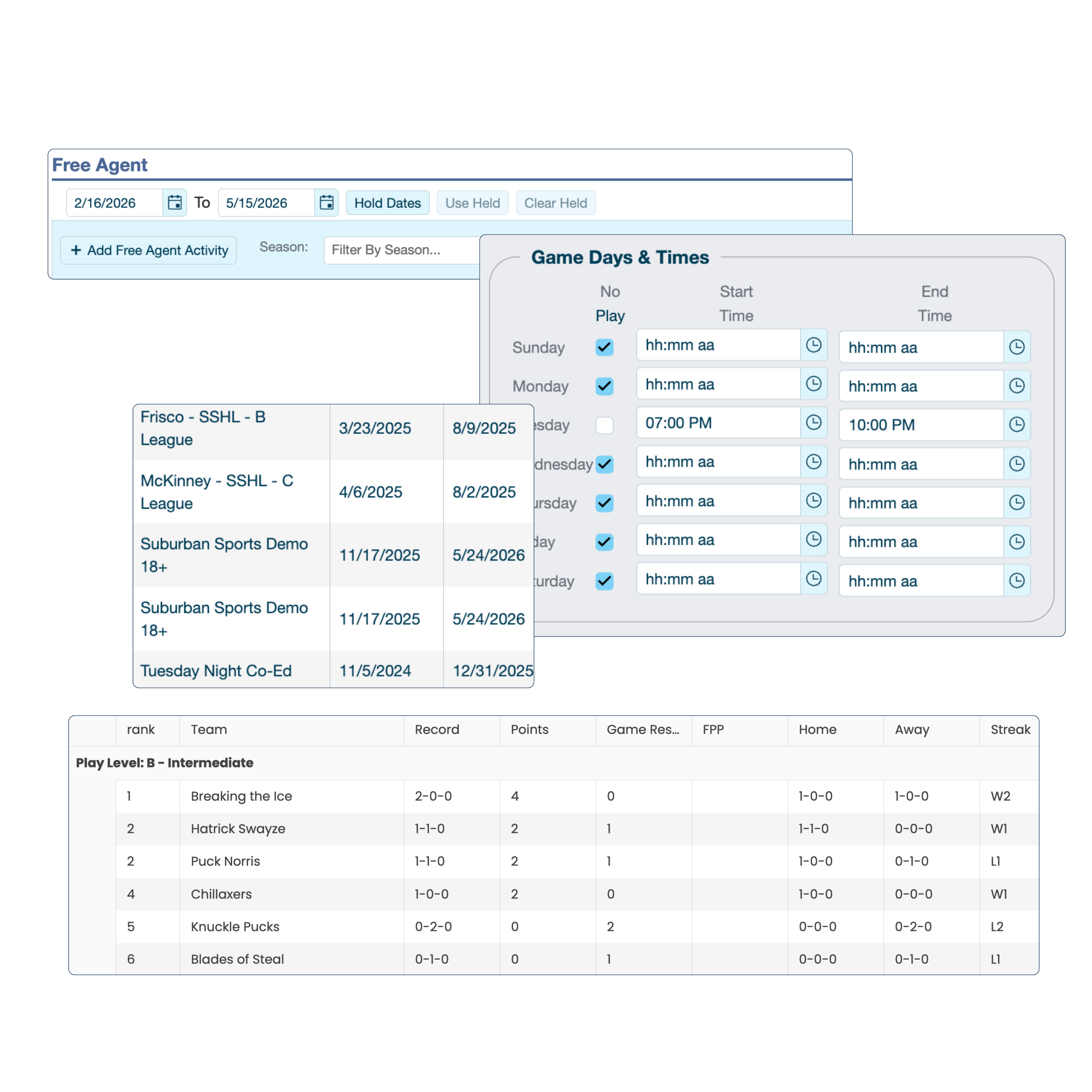 Sports & Recreation Software Solutions